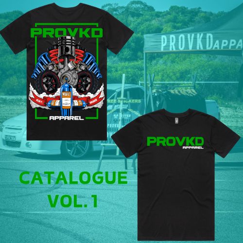 Catalogue Vol.1 Tee - Black Mens