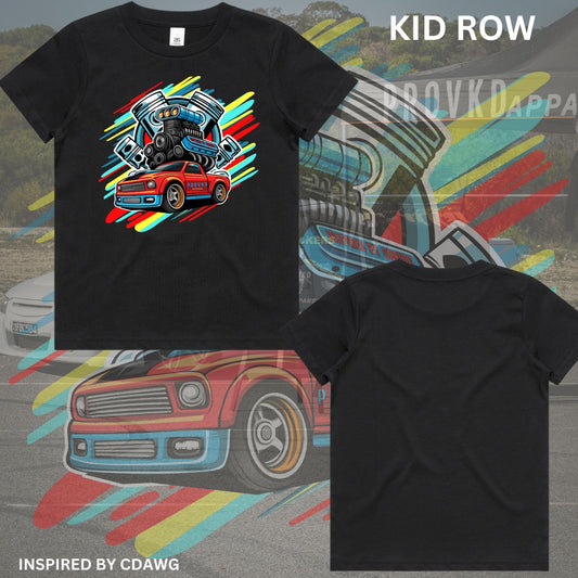 Kid Row Tee - Black