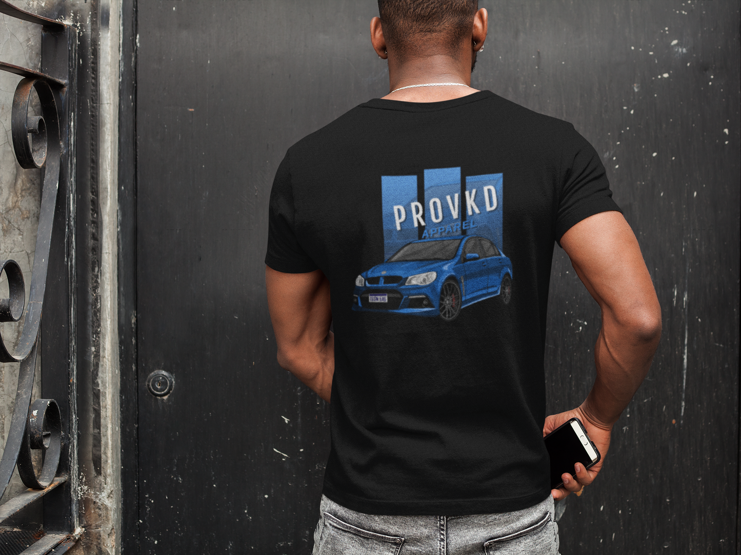 Your Car - Single Car Custom Design With Background Tee