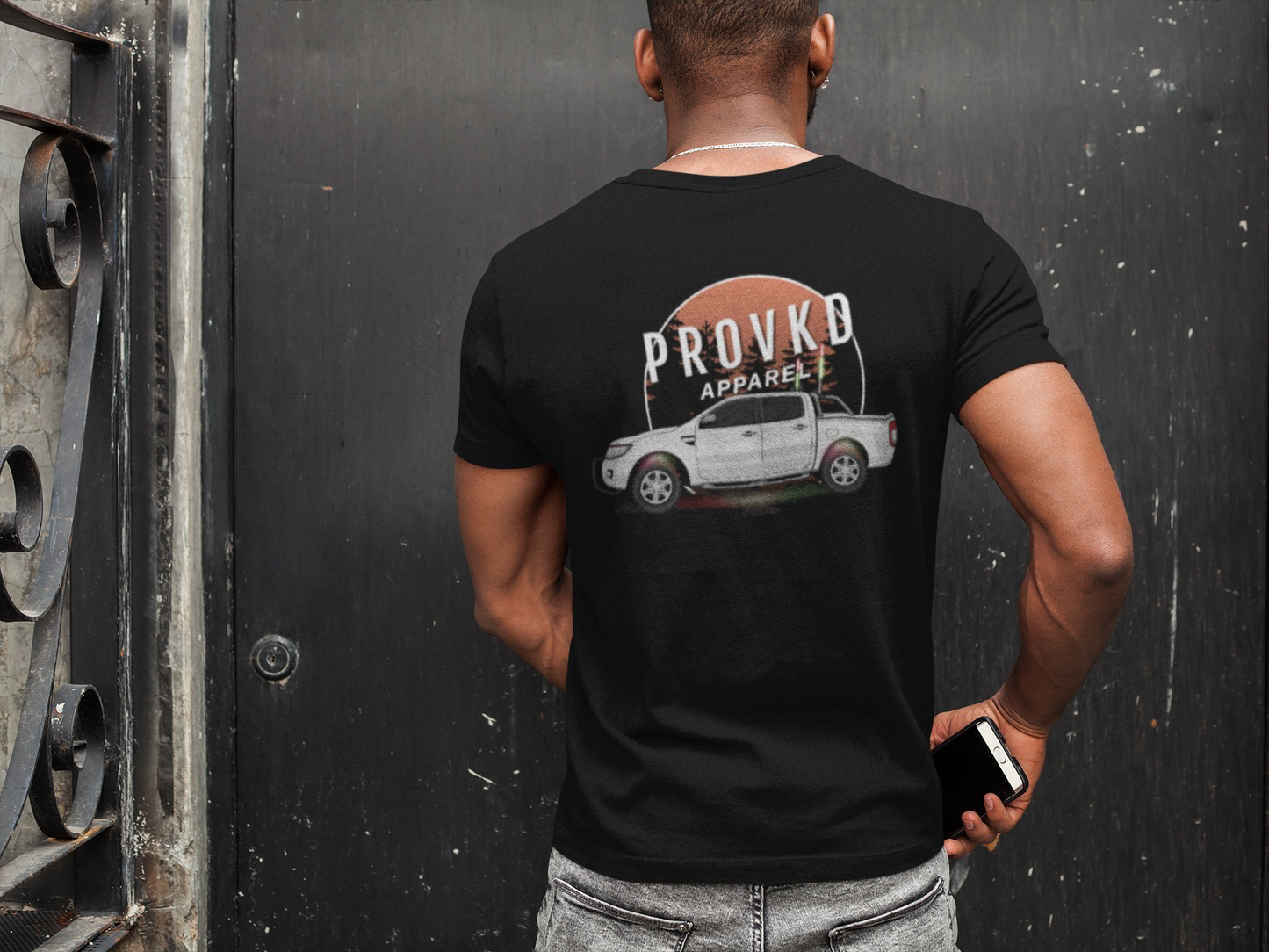 Your Car - Single Car Custom Design With Background Tee