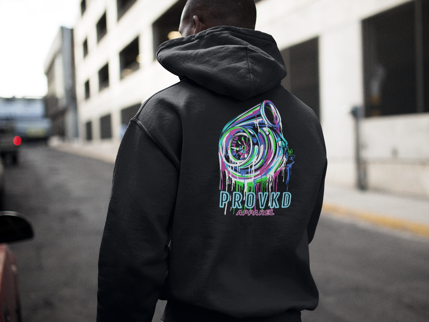 Neon Turbo Hoodie - Mens