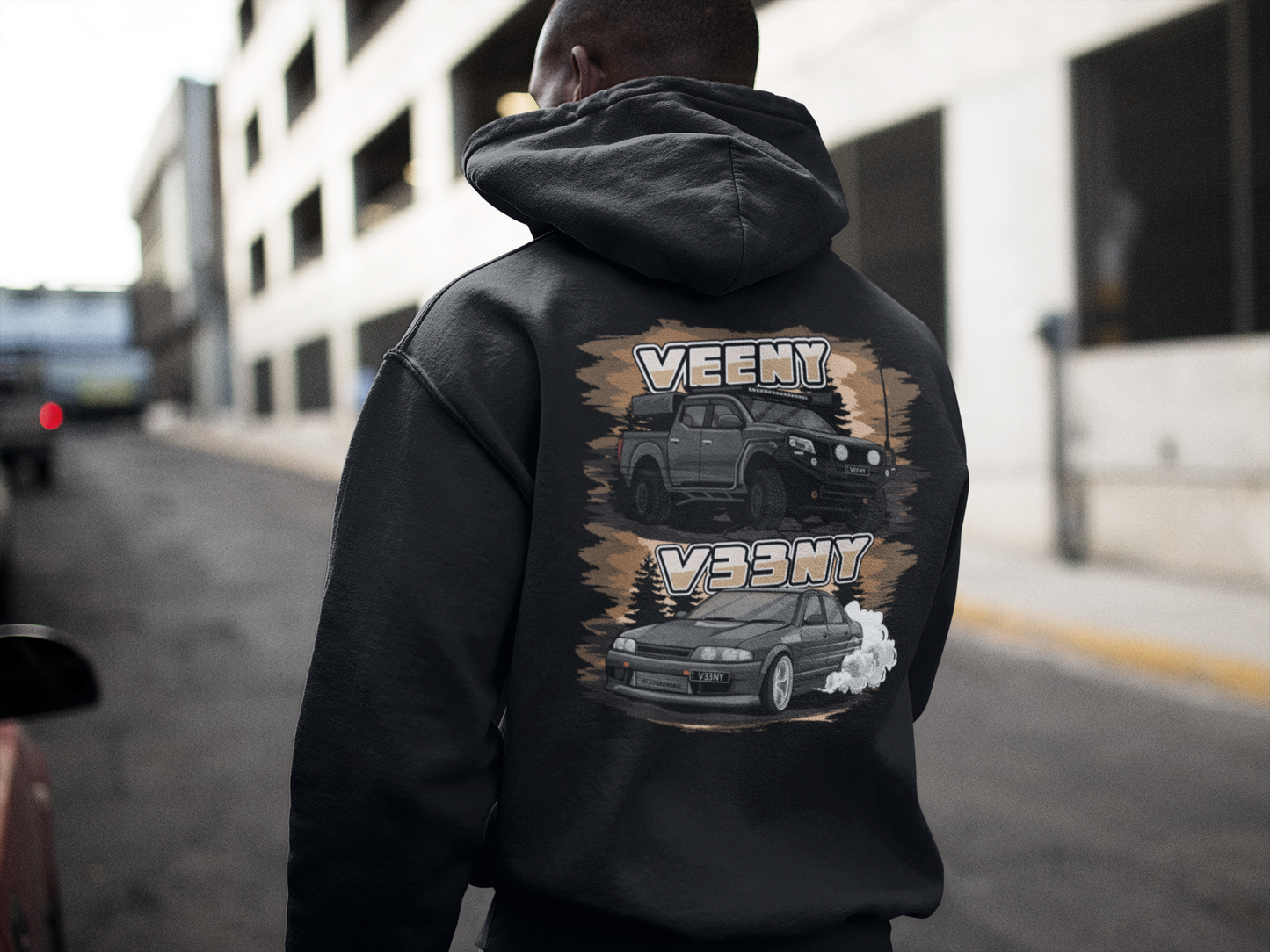 Your Car - 2 Car Custom Hoodie