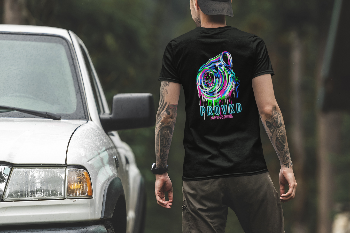 Neon Turbo Tee - Mens